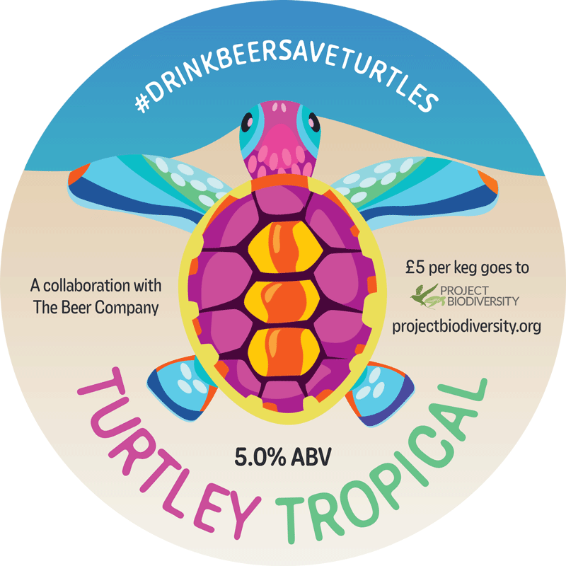 Turtley Tropical Beer