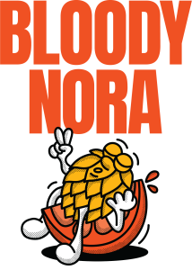 Bloody-Nora-Crest-Text-Mascot-v2